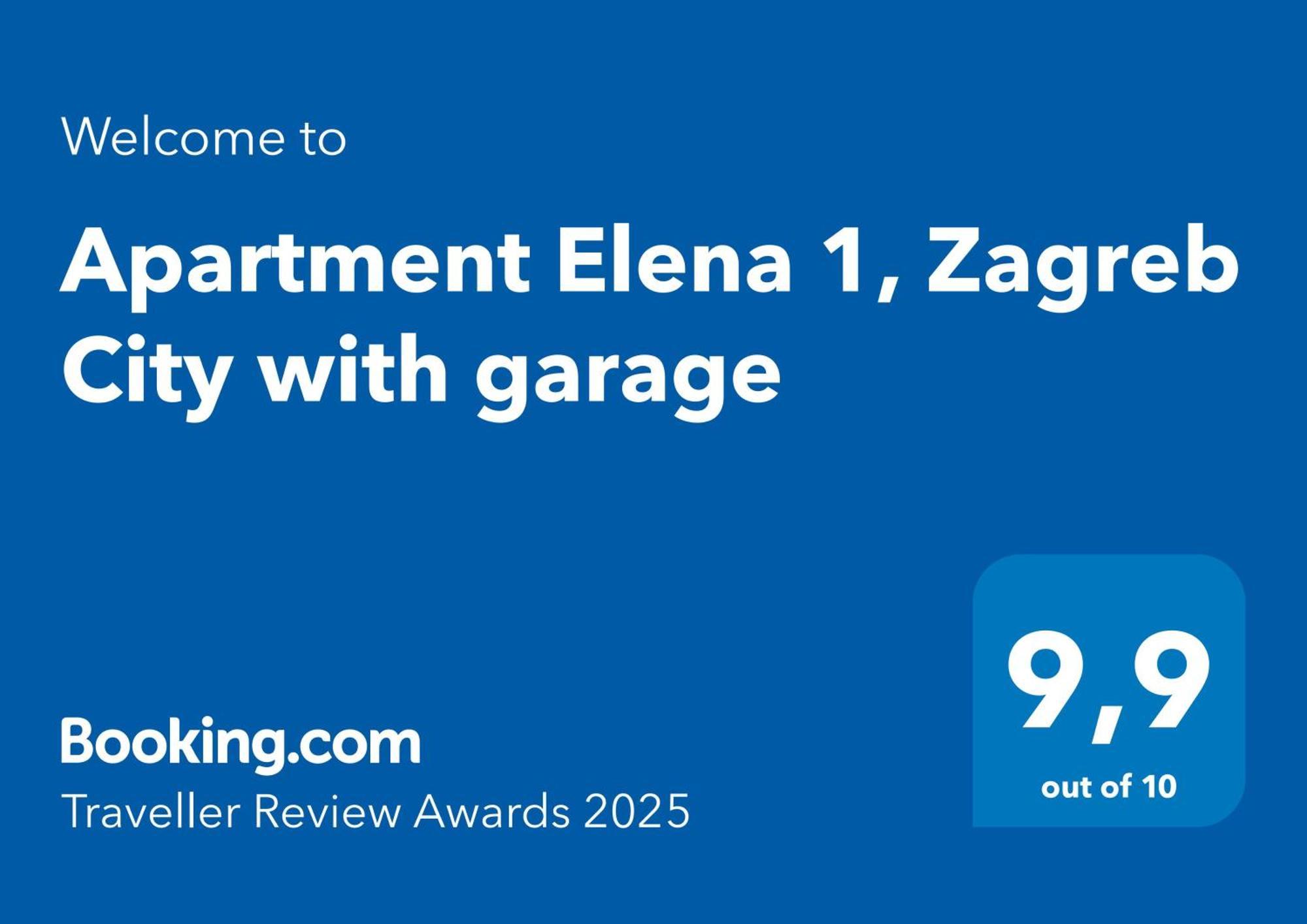 Apartment Elena 1, Zagreb City With Garage Exterior foto